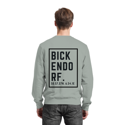 Bickendorf Koordinaten (großer Druck auf dem Rücken) - Basic Sweatshirt