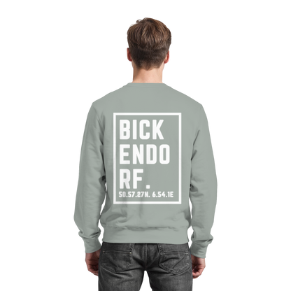 Bickendorf Koordinaten (großer Druck auf dem Rücken) - Basic Sweatshirt