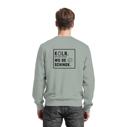 Wo de Sonn schingk - Köln Druck Rücken  - Basic Sweatshirt
