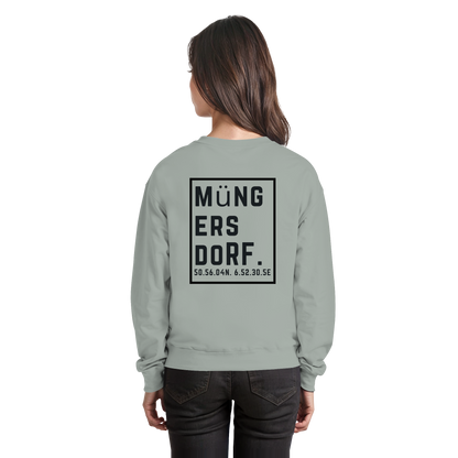 Müngersdorf Koordinaten (großer Druck auf dem Rücken) - Basic Sweatshirt