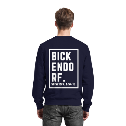 Bickendorf Koordinaten (großer Druck auf dem Rücken) - Basic Sweatshirt