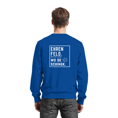 Wo de Sonn schingk - Ehrenfeld Druck Rücken  - Basic Sweatshirt