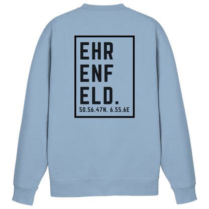 Ehrenfeld Koordinaten (großer Druck auf dem Rücken) - Basic Sweatshirt