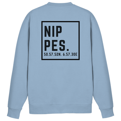 Nippes Koordinaten (großer Druck auf dem Rücken) - Basic Sweatshirt