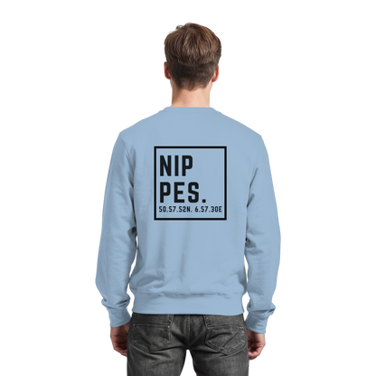 Nippes Koordinaten (großer Druck auf dem Rücken) - Basic Sweatshirt