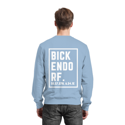 Bickendorf Koordinaten (großer Druck auf dem Rücken) - Basic Sweatshirt