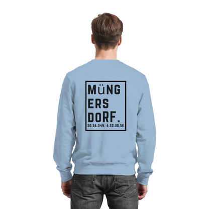 Müngersdorf Koordinaten (großer Druck auf dem Rücken) - Basic Sweatshirt