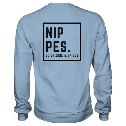 Nippes Koordinaten (großer Druck auf dem Rücken) - Basic Sweatshirt