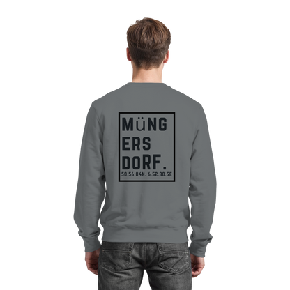 Müngersdorf Koordinaten (großer Druck auf dem Rücken) - Basic Sweatshirt