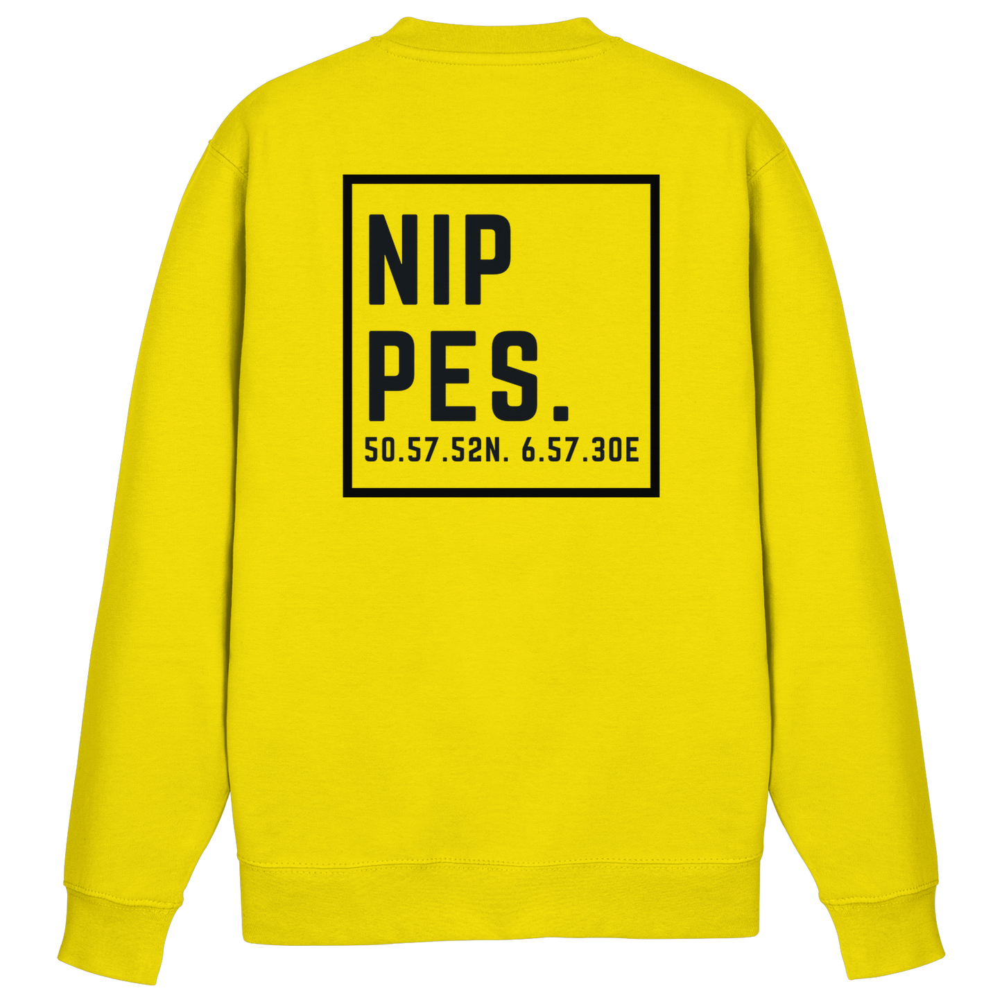 Nippes Koordinaten (großer Druck auf dem Rücken) - Basic Sweatshirt