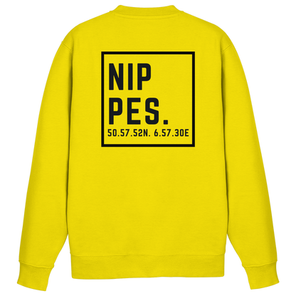 Nippes Koordinaten (großer Druck auf dem Rücken) - Basic Sweatshirt
