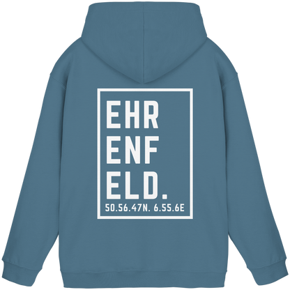Ehrenfeld Koordinaten (großer Druck auf dem Rücken) - Basic Unisex Hoodie