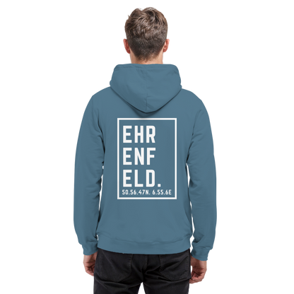 Ehrenfeld Koordinaten (großer Druck auf dem Rücken) - Basic Unisex Hoodie
