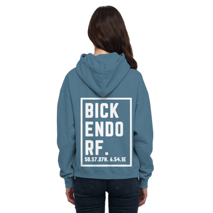 Bickendorf Koordinaten (großer Druck auf dem Rücken) - Basic Unisex Hoodie