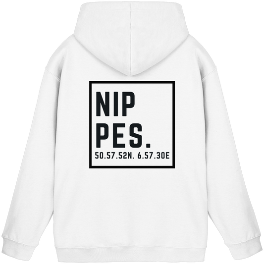 Nippes Koordinaten (großer Druck auf dem Rücken) - Basic Unisex Hoodie