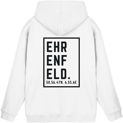 Ehrenfeld Koordinaten (großer Druck auf dem Rücken) - Basic Unisex Hoodie