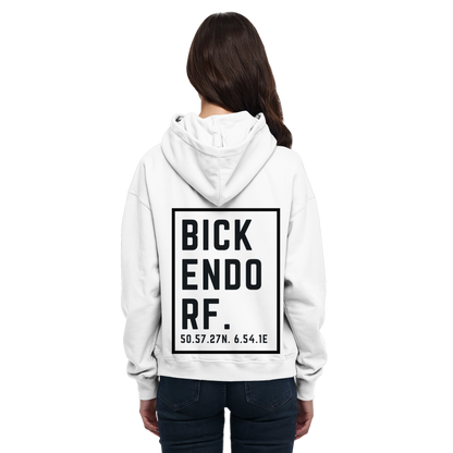 Bickendorf Koordinaten (großer Druck auf dem Rücken) - Basic Unisex Hoodie