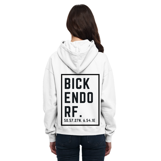 Bickendorf Koordinaten (großer Druck auf dem Rücken) - Basic Unisex Hoodie