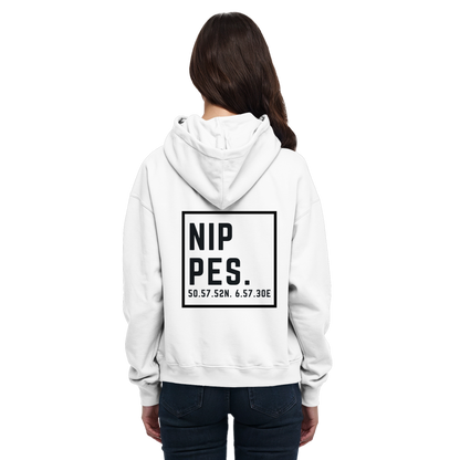 Nippes Koordinaten (großer Druck auf dem Rücken) - Basic Unisex Hoodie