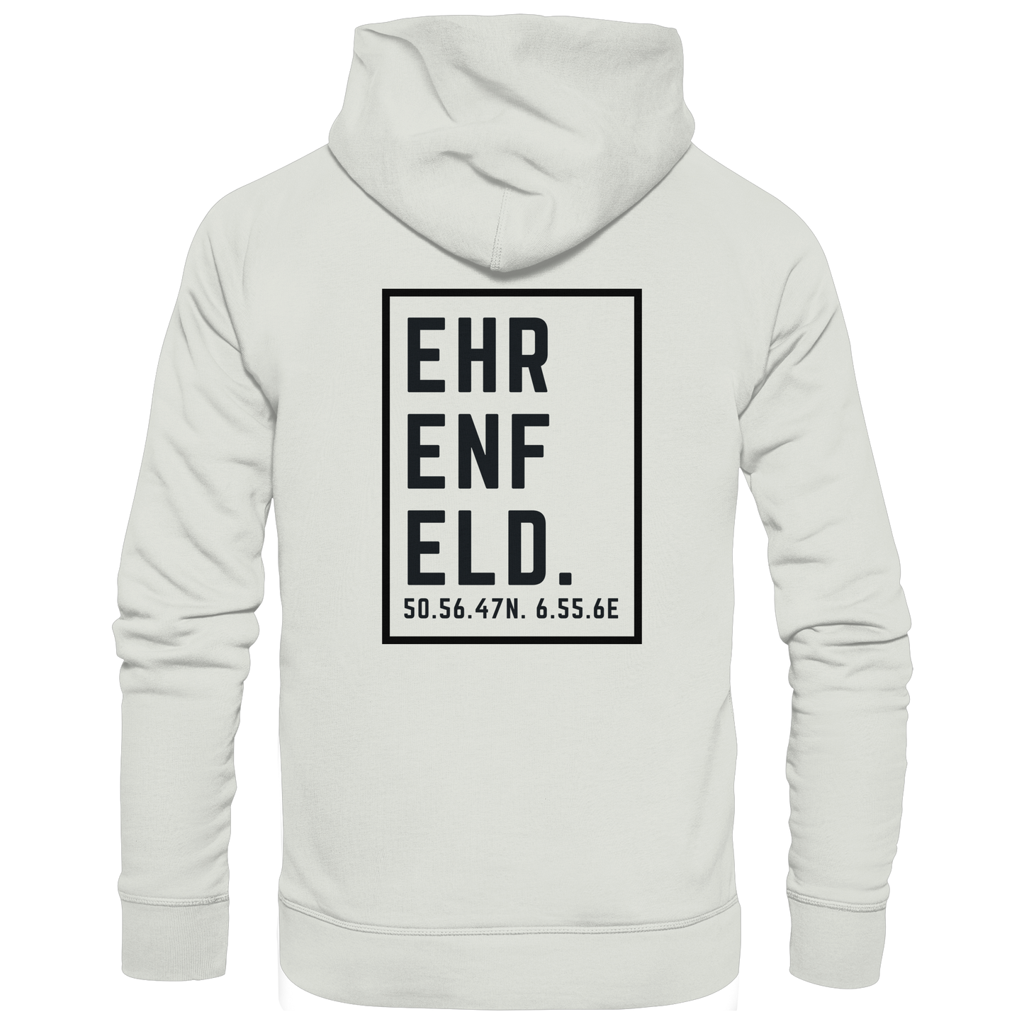 Ehrenfeld Koordinaten (großer Druck auf dem Rücken) - Basic Unisex Hoodie