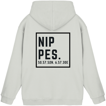 Nippes Koordinaten (großer Druck auf dem Rücken) - Basic Unisex Hoodie