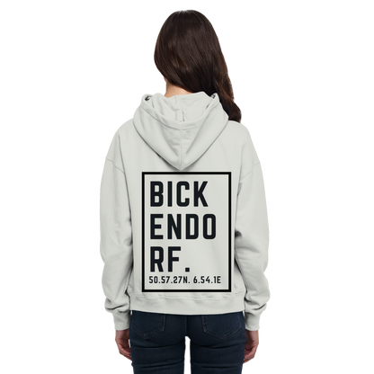 Bickendorf Koordinaten (großer Druck auf dem Rücken) - Basic Unisex Hoodie
