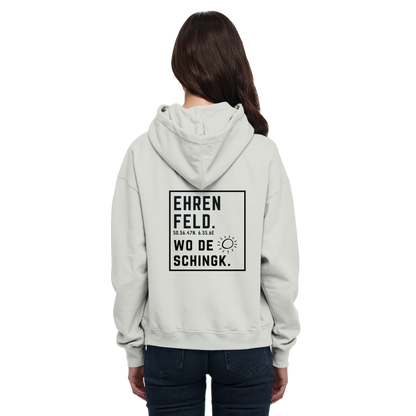 Wo de Sonn schingk - Ehrenfeld Druck Rücken - Basic Unisex Hoodie