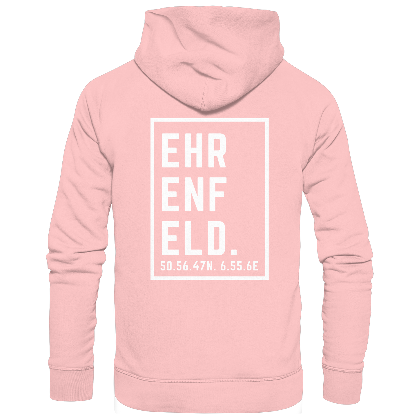 Ehrenfeld Koordinaten (großer Druck auf dem Rücken) - Basic Unisex Hoodie