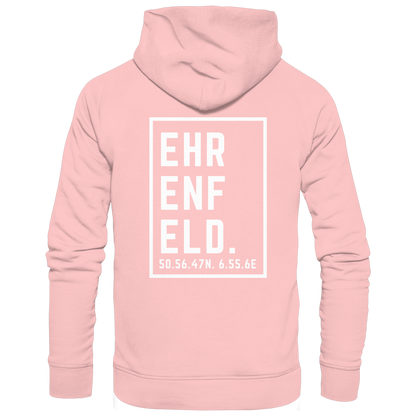 Ehrenfeld Koordinaten (großer Druck auf dem Rücken) - Basic Unisex Hoodie