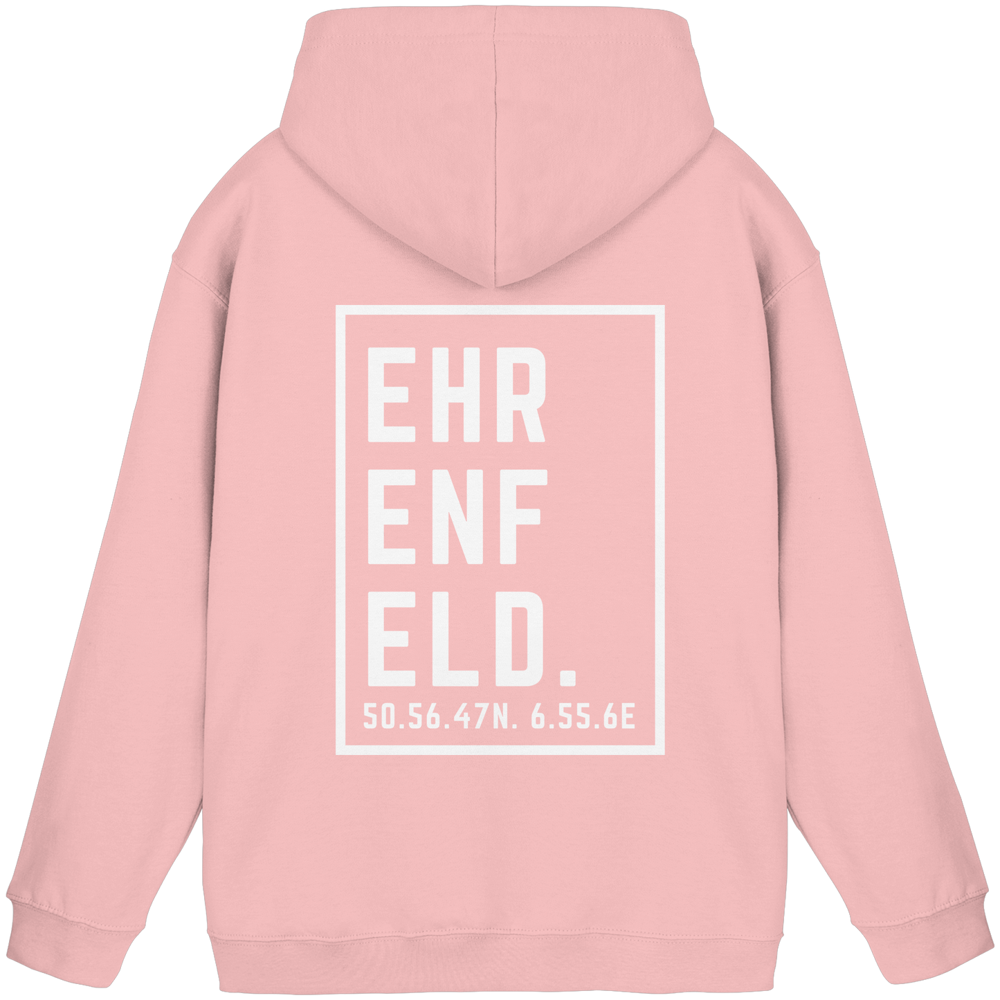 Ehrenfeld Koordinaten (großer Druck auf dem Rücken) - Basic Unisex Hoodie