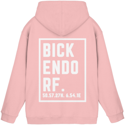 Bickendorf Koordinaten (großer Druck auf dem Rücken) - Basic Unisex Hoodie