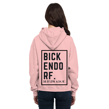Bickendorf Koordinaten (großer Druck auf dem Rücken) - Basic Unisex Hoodie