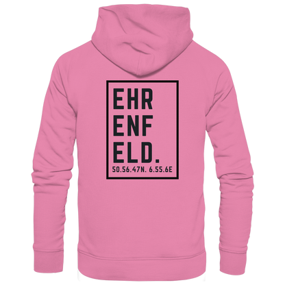 Ehrenfeld Koordinaten (großer Druck auf dem Rücken) - Basic Unisex Hoodie