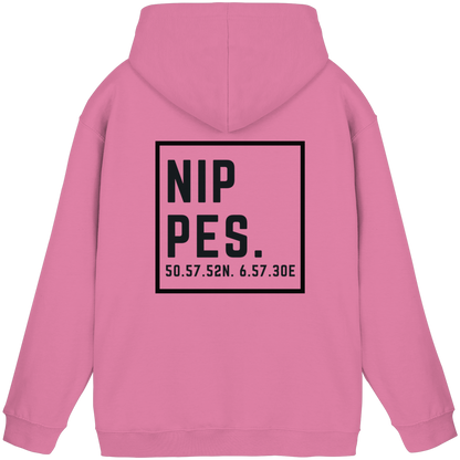 Nippes Koordinaten (großer Druck auf dem Rücken) - Basic Unisex Hoodie