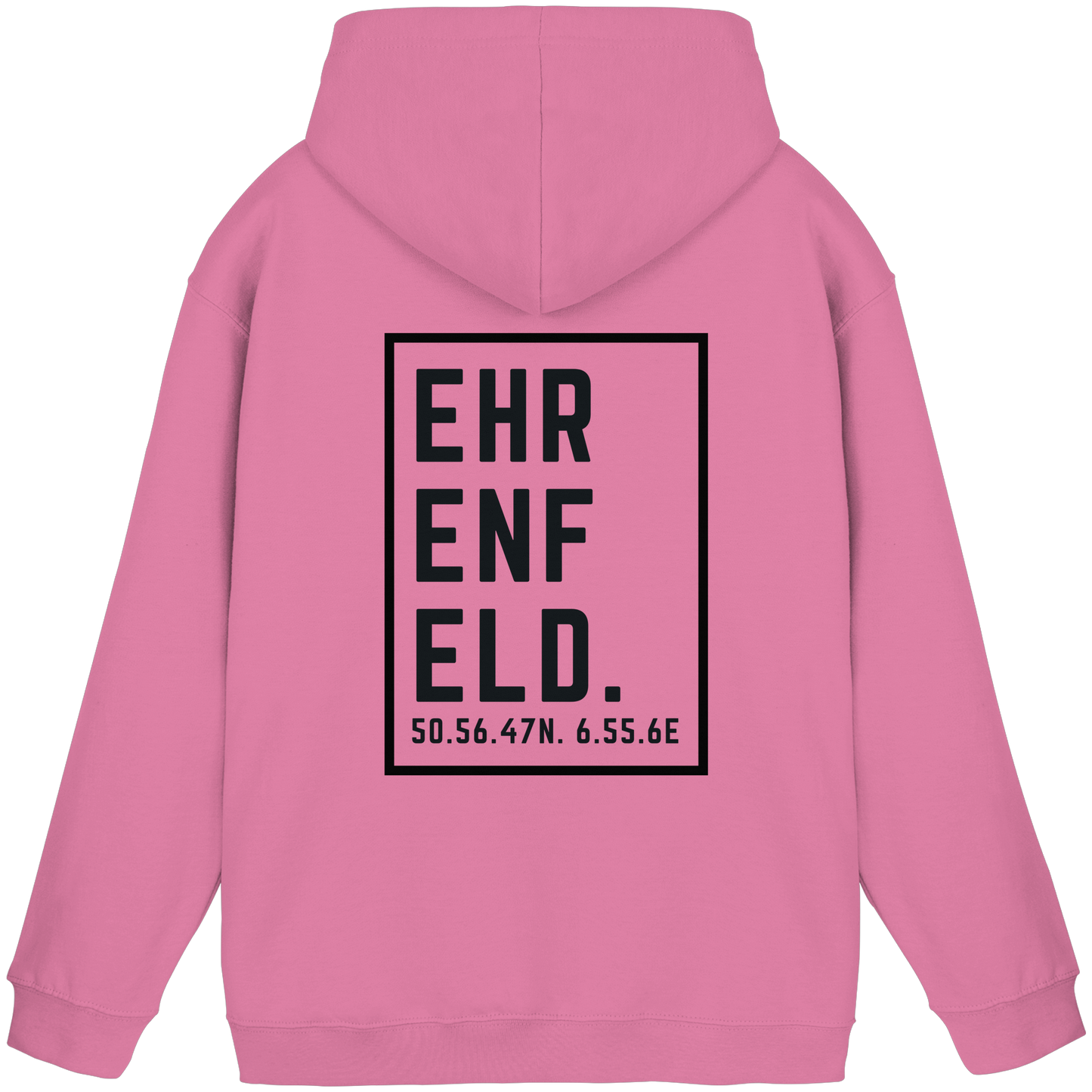 Ehrenfeld Koordinaten (großer Druck auf dem Rücken) - Basic Unisex Hoodie