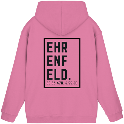 Ehrenfeld Koordinaten (großer Druck auf dem Rücken) - Basic Unisex Hoodie