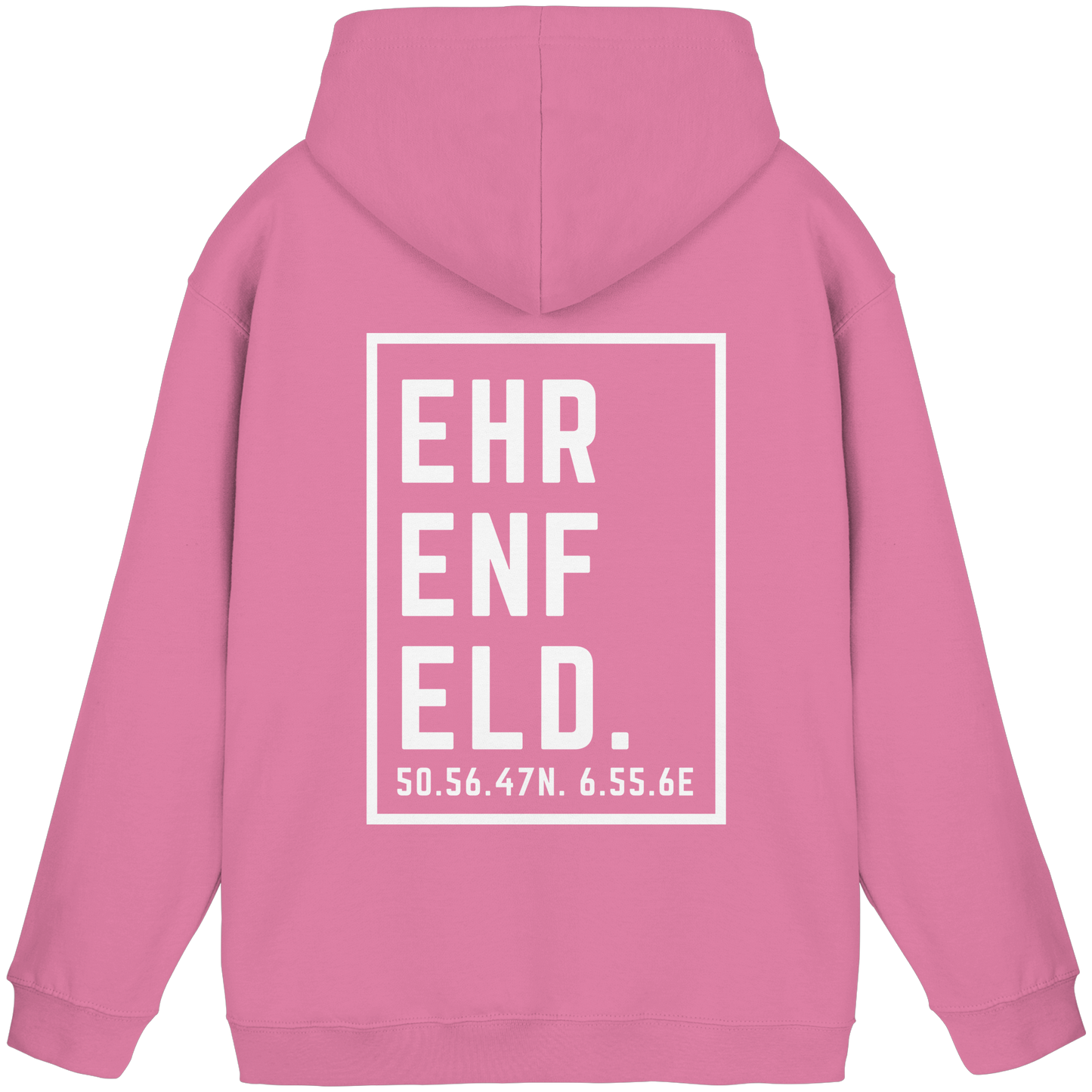 Ehrenfeld Koordinaten (großer Druck auf dem Rücken) - Basic Unisex Hoodie
