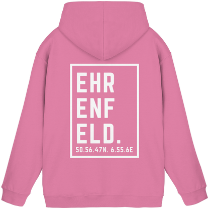 Ehrenfeld Koordinaten (großer Druck auf dem Rücken) - Basic Unisex Hoodie
