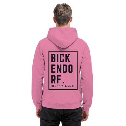 Bickendorf Koordinaten (großer Druck auf dem Rücken) - Basic Unisex Hoodie