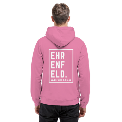 Ehrenfeld Koordinaten (großer Druck auf dem Rücken) - Basic Unisex Hoodie