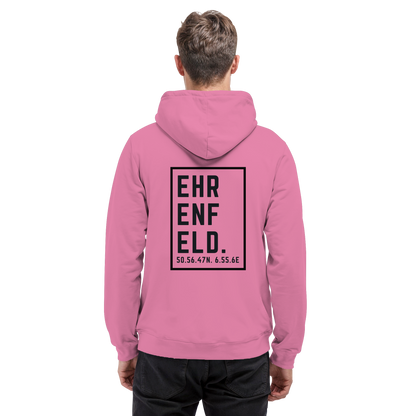 Ehrenfeld Koordinaten (großer Druck auf dem Rücken) - Basic Unisex Hoodie