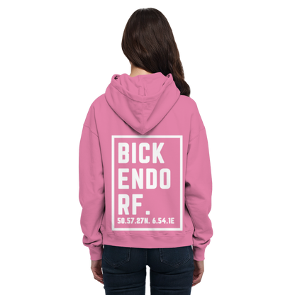 Bickendorf Koordinaten (großer Druck auf dem Rücken) - Basic Unisex Hoodie
