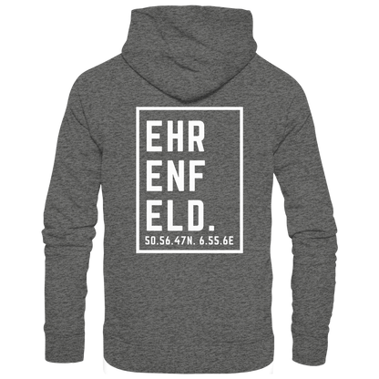 Ehrenfeld Koordinaten (großer Druck auf dem Rücken) - Basic Unisex Hoodie