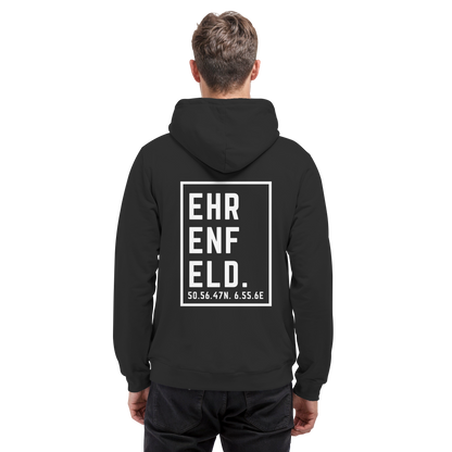 Ehrenfeld Koordinaten (großer Druck auf dem Rücken) - Basic Unisex Hoodie