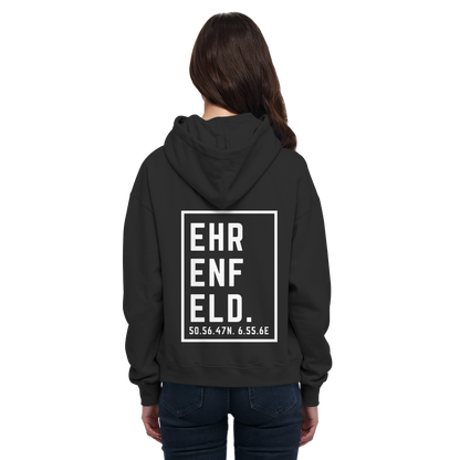Ehrenfeld Koordinaten (großer Druck auf dem Rücken) - Basic Unisex Hoodie