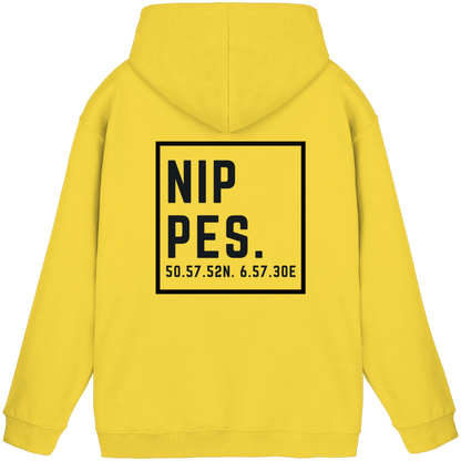 Nippes Koordinaten (großer Druck auf dem Rücken) - Basic Unisex Hoodie