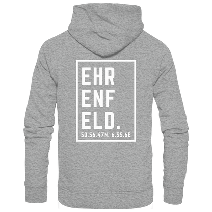 Ehrenfeld Koordinaten (großer Druck auf dem Rücken) - Basic Unisex Hoodie