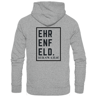 Ehrenfeld Koordinaten (großer Druck auf dem Rücken) - Basic Unisex Hoodie