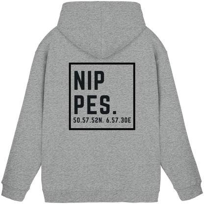 Nippes Koordinaten (großer Druck auf dem Rücken) - Basic Unisex Hoodie