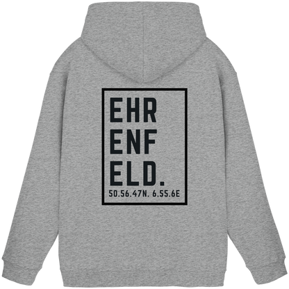 Ehrenfeld Koordinaten (großer Druck auf dem Rücken) - Basic Unisex Hoodie
